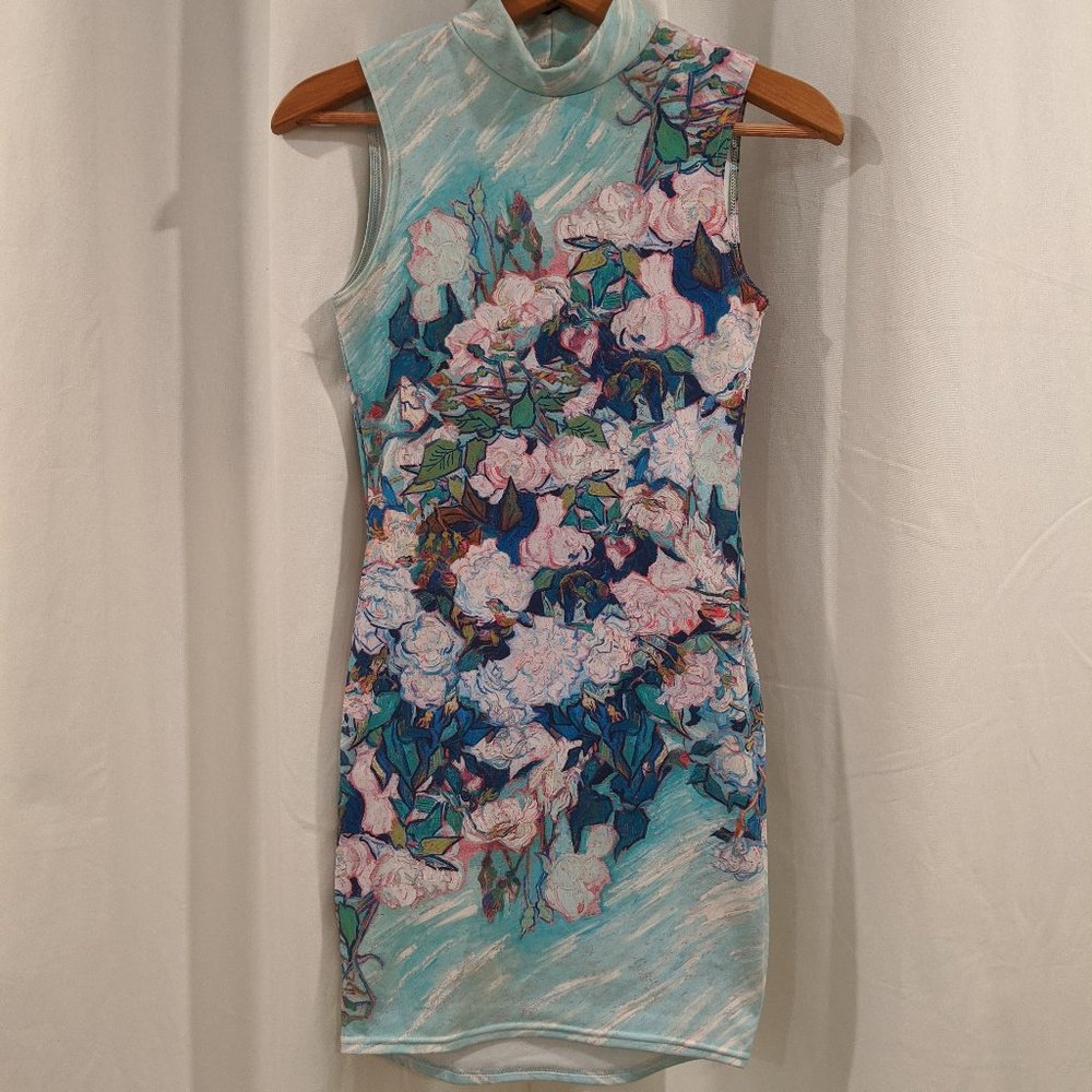 Blackmilk high neck sleeveless dress